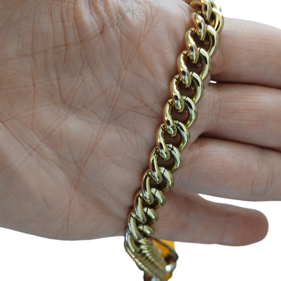 Coach Carrie Orange Pebbked Leather Handbag - Picture 7 of 13